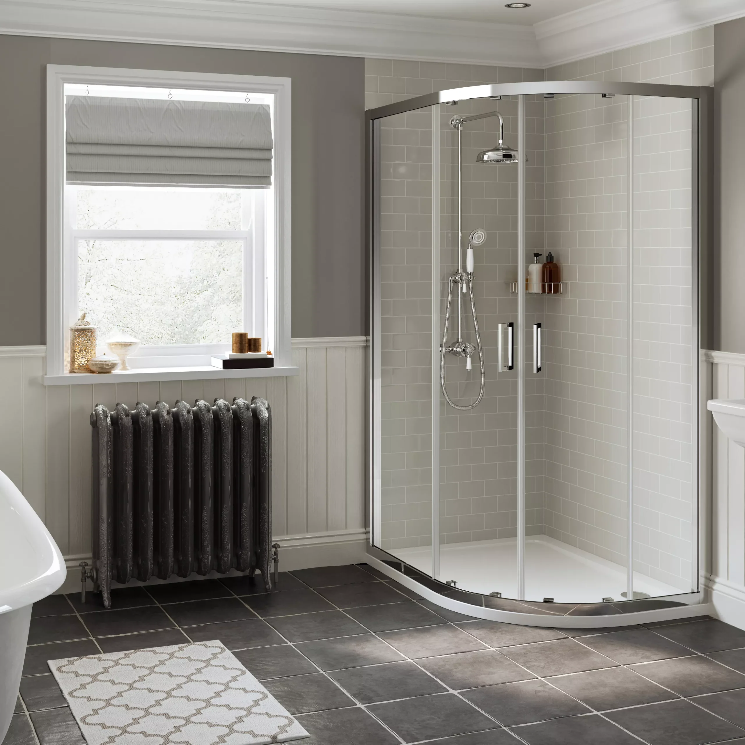 Mira Realm Single-spray Pattern Chrome Effect Wall-mounted Thermostatic Mixer Shower 5 Mira Realm Single-spray Pattern Chrome Effect Wall-mounted Thermostatic Mixer Shower - Image 3