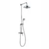 Mira Realm Single-spray Pattern Chrome Effect Wall-mounted Thermostatic Mixer Shower -Crystal Bathware mira realm single spray pattern chrome effect wall mounted thermostatic mixer shower5013181053692 01c bq