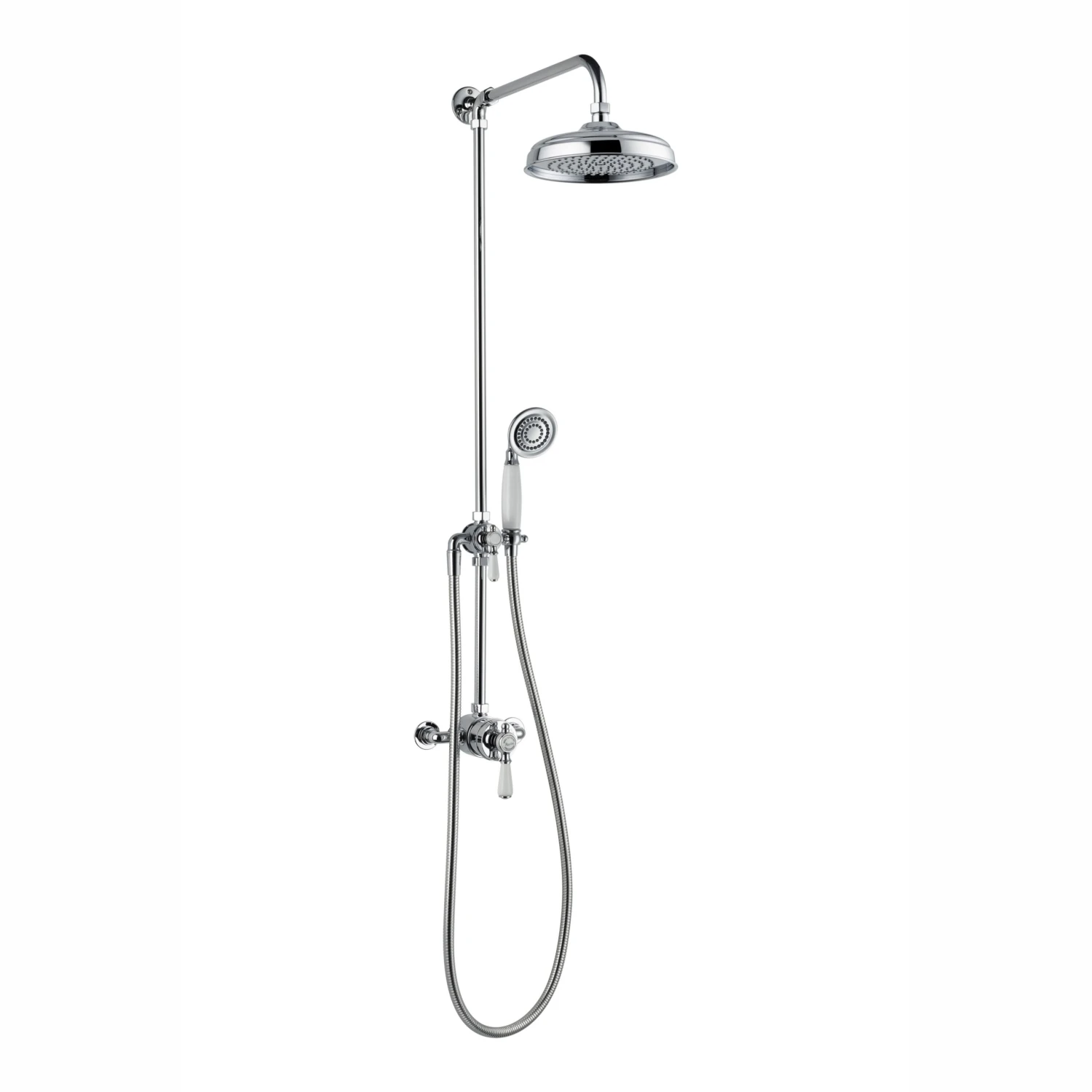 Mira Realm Single-spray Pattern Chrome Effect Wall-mounted Thermostatic Mixer Shower 3 Mira Realm Single-spray Pattern Chrome Effect Wall-mounted Thermostatic Mixer Shower