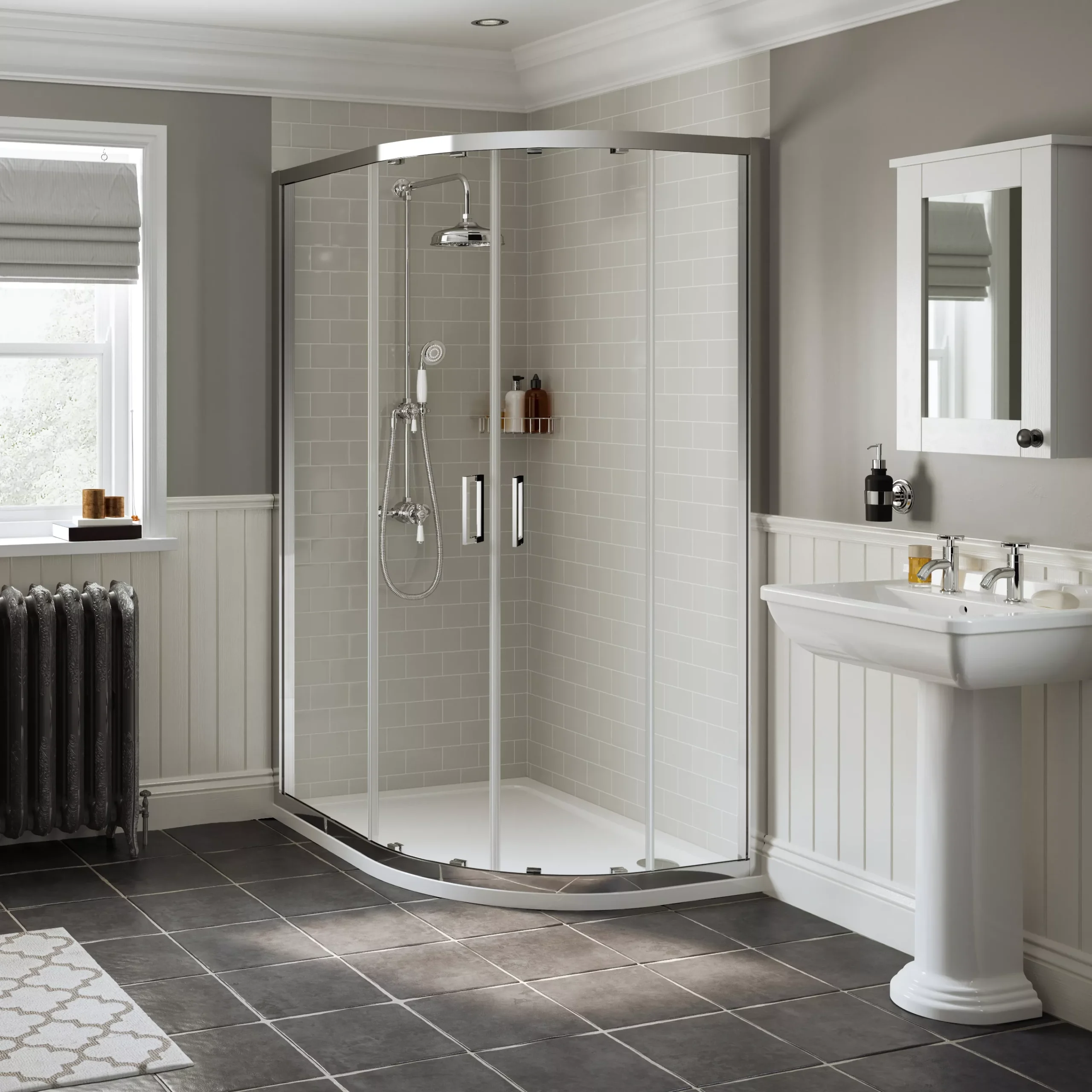 Mira Realm Single-spray Pattern Chrome Effect Wall-mounted Thermostatic Mixer Shower 10 Mira Realm Single-spray Pattern Chrome Effect Wall-mounted Thermostatic Mixer Shower - Image 8