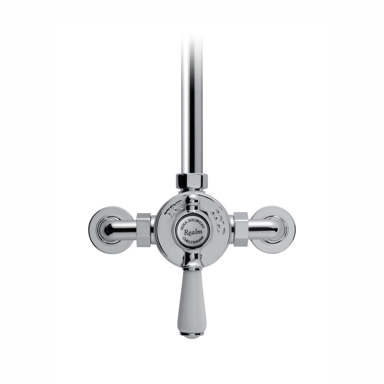 Mira Realm Single-spray Pattern Chrome Effect Wall-mounted Thermostatic Mixer Shower 9 Mira Realm Single-spray Pattern Chrome Effect Wall-mounted Thermostatic Mixer Shower - Image 7