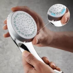 Mira Response 4-spray Pattern Chrome Effect Shower Head 27 Mira Response 4-spray Pattern Chrome Effect Shower Head -Crystal Bathware mira response 4 spray pattern chrome effect shower head5013181041675 03i bq