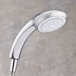 Mira Response 4-spray Pattern Chrome Effect Shower Head 30 Mira Response 4-spray Pattern Chrome Effect Shower Head -Crystal Bathware mira response 4 spray pattern chrome effect shower head5013181041675 06i bq