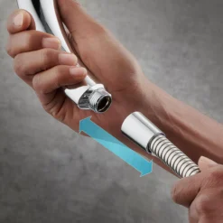 Mira Response 4-spray Pattern Chrome Effect Shower Head 32 Mira Response 4-spray Pattern Chrome Effect Shower Head -Crystal Bathware mira response 4 spray pattern chrome effect shower head5013181041675 08i bq