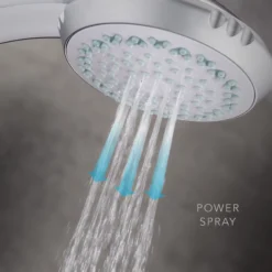Mira Response 4-spray Pattern Chrome Effect Shower Head 35 Mira Response 4-spray Pattern Chrome Effect Shower Head -Crystal Bathware mira response 4 spray pattern chrome effect shower head5013181041675 11i bq