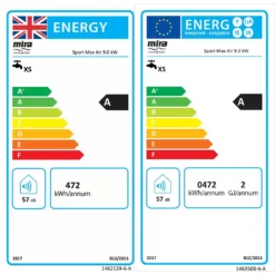 Mira Sport Max Airboost White Electric Shower, 9kW -Crystal Bathware mira sport max airboost white electric shower 9kw5013181059526 EUP EN