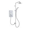 Mira Sprint Dual White Chrome Effect Electric Shower, 10.8kW -Crystal Bathware mira sprint dual white chrome effect electric shower 10 8kw5013181111385 01c bq