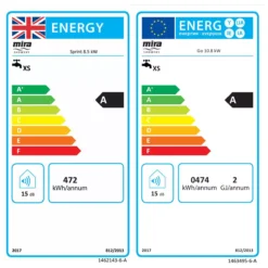 Mira Sprint White Electric Shower, 8.5kW -Crystal Bathware mira sprint white electric shower 8 5kw5013181101683 EUP EN