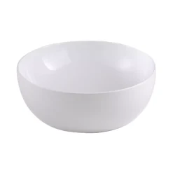 Ondava White Round Counter-mounted Counter Top Basin