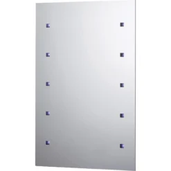Rectangular Illuminated Bathroom Mirror (H)450mm (W)300mm