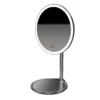 Sensio Clara Silver Effect Round Freestanding Bathroom & WC Illuminated Bathroom Mirror (H)35.5cm (W)21cm -Crystal Bathware sensio clara silver effect round freestanding bathroom wc illuminated bathroom mirror h 35 5cm w 21cm5060522089094 01c bq