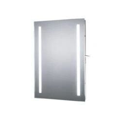 Sensio Kai Rectangular Frameless Illuminated Bathroom Mirror (H)700mm (W)500mm