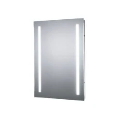 Sensio Uno Rectangular Frameless Illuminated Bathroom Mirror (H)700mm (W)500mm