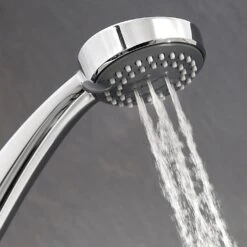 Triton 3-spray Pattern Chrome Effect Shower Head -Crystal Bathware triton 3 spray pattern chrome effect shower head5012663016859 04bq