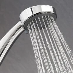 Triton 3-spray Pattern Chrome Effect Shower Head -Crystal Bathware triton 3 spray pattern chrome effect shower head5012663016859 06bq