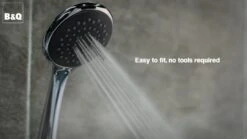Triton 5-spray Pattern Chrome Effect Shower Head 7 Triton 5-spray Pattern Chrome Effect Shower Head -Crystal Bathware triton 5 spray pattern chrome effect shower head5012663014244 lcl en