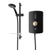 Triton Amala Black Electric Shower, 9.5kW -Crystal Bathware triton amala black electric shower 9 5kw5012663157972 01c bq