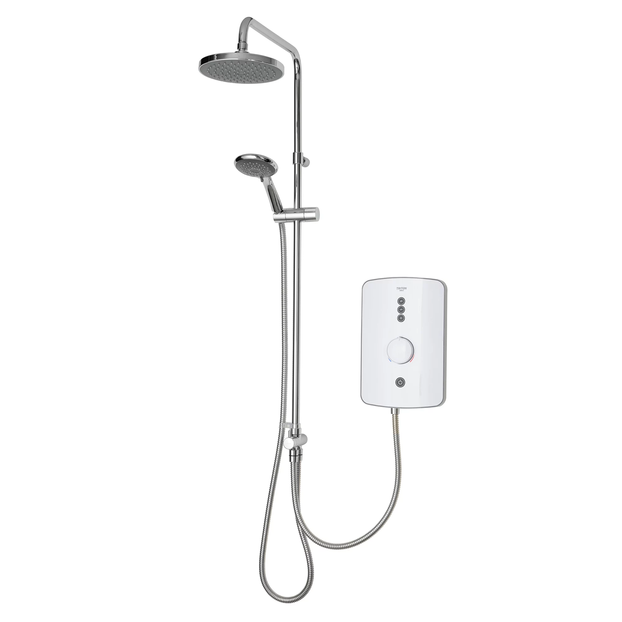 Triton Amala DuElec® White Manual Electric Shower, 9.5kW 3 Triton Amala DuElec® White Manual Electric Shower, 9.5kW