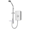 Triton Brushed Steel Effect Manual Electric Shower, 8.5kW -Crystal Bathware triton brushed steel effect manual electric shower 8 5kw5012663155404 01c bq