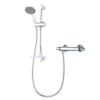 Triton Caroli Single-spray Pattern Chrome Effect Thermostatic Mixer Shower -Crystal Bathware triton caroli single spray pattern chrome effect thermostatic mixer shower5012663150072 01bq