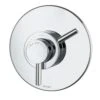 Triton Elina Concentric Chrome Effect Concealed Thermostatic Shower Mixer -Crystal Bathware triton elina concentric chrome effect concealed thermostatic shower mixer5012663022003 01c bq