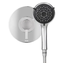 Triton Elina Concentric Chrome Effect Concealed Thermostatic Shower Mixer -Crystal Bathware triton elina concentric chrome effect concealed thermostatic shower mixer5012663022003 36c bq