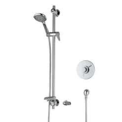 Triton Elina Concentric Chrome Effect Concealed Thermostatic Shower Mixer -Crystal Bathware triton elina concentric chrome effect concealed thermostatic shower mixer5012663022003 37c bq