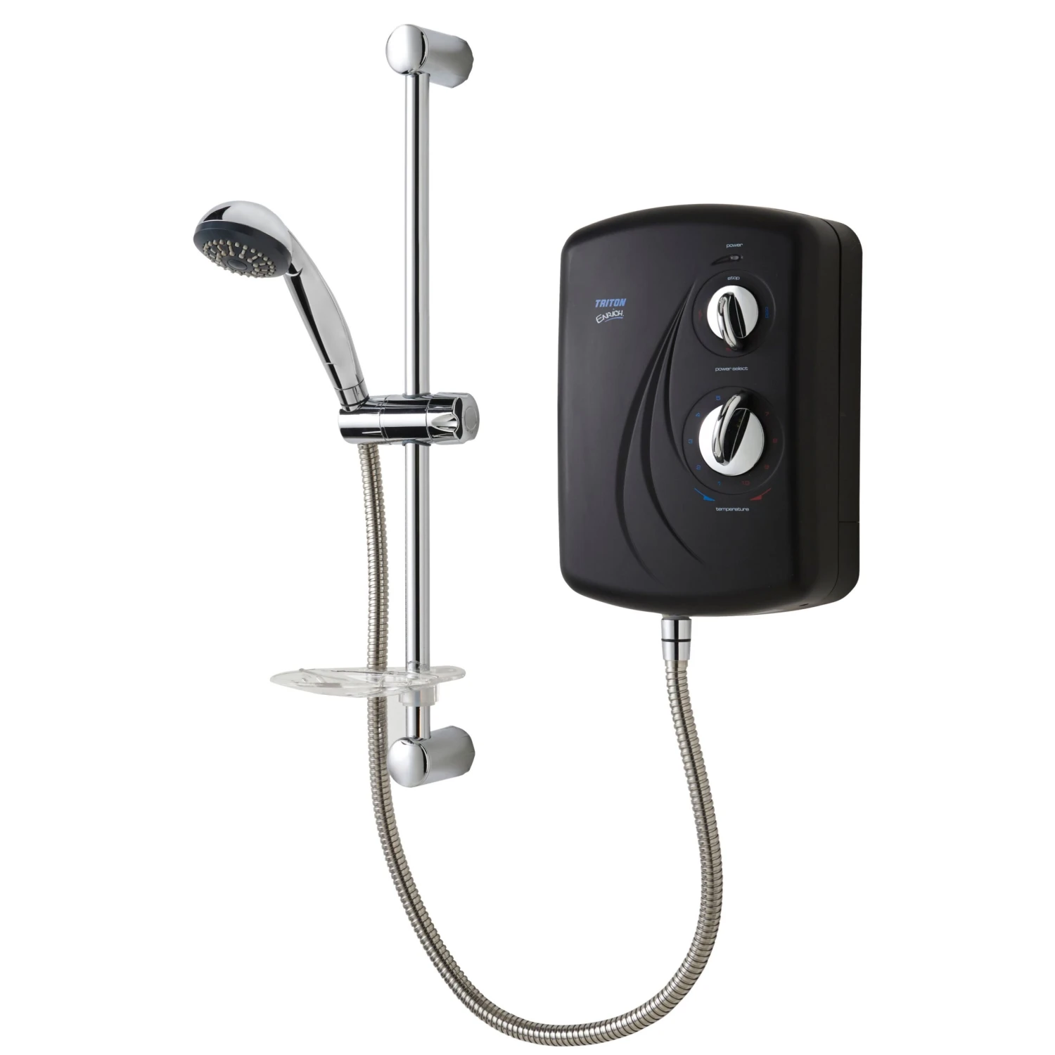Triton Enrich Black Electric Shower, 10.5kW 3 Triton Enrich Black Electric Shower, 10.5kW