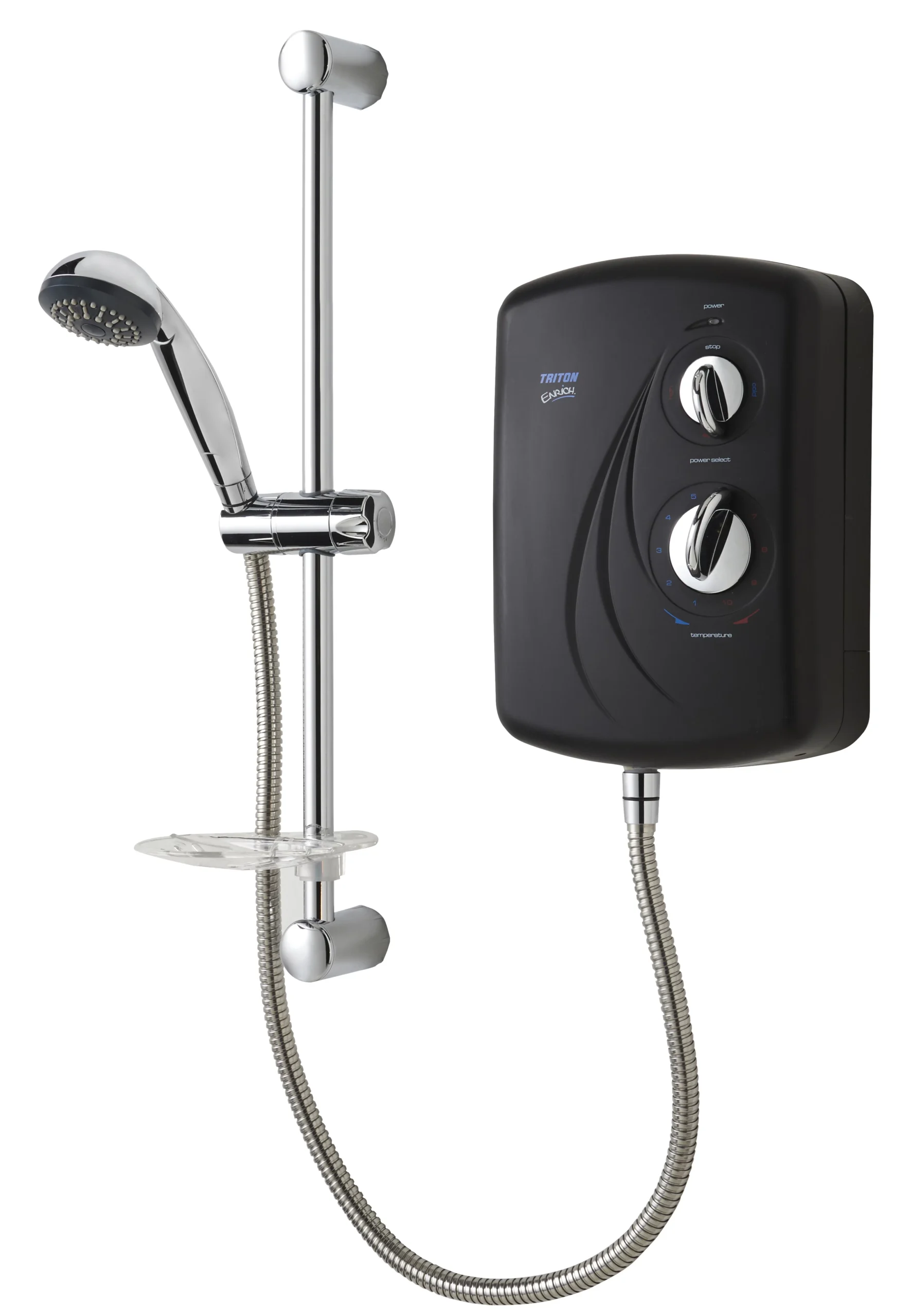 Triton Enrich Black Electric Shower, 8.5kW 3 Triton Enrich Black Electric Shower, 8.5kW