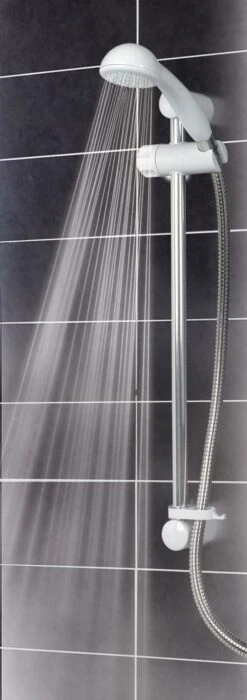 Triton Enrich White Electric Shower, 10.5kW -Crystal Bathware triton enrich white electric shower 10 5kw5012663017221 04bq