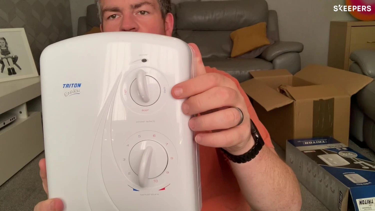 Triton Enrich White Electric Shower, 9.5kW 4 Triton Enrich White Electric Shower, 9.5kW - Image 2