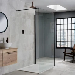 Triton ENVi®️Electric Shower Fixed Head - Copper -Crystal Bathware triton envi electric shower fixed head copper5012663159112 01i bq