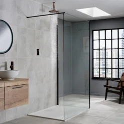 Triton ENVi®️Electric Shower Fixed Head - Copper -Crystal Bathware triton envi electric shower fixed head copper5012663159112 03i bq