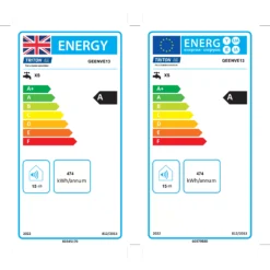 Triton ENVi®️Electric Shower Riser Rail Kit - Black -Crystal Bathware triton envi electric shower riser rail kit black5012663158825 EUP EN