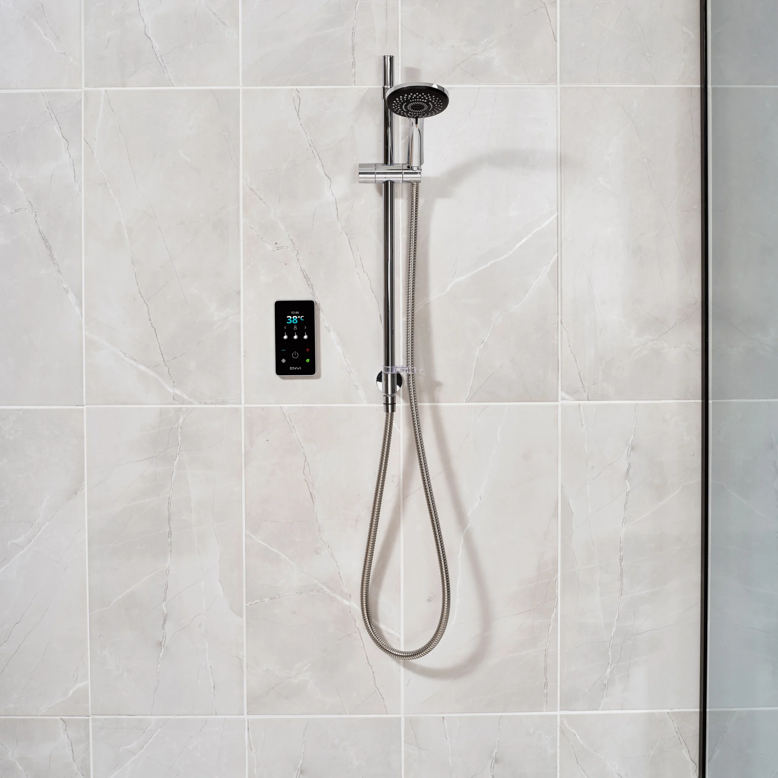 Triton ENVi®️Electric Shower Riser Rail Kit - Chrome Silver 10 Triton ENVi®️Electric Shower Riser Rail Kit - Chrome Silver - Image 8