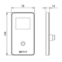 Triton ENVi®️Electric Shower Riser Rail Kit - Chrome Silver 22 Triton ENVi®️Electric Shower Riser Rail Kit - Chrome Silver -Crystal Bathware triton envi electric shower riser rail kit chrome silver5012663158719 03t bq