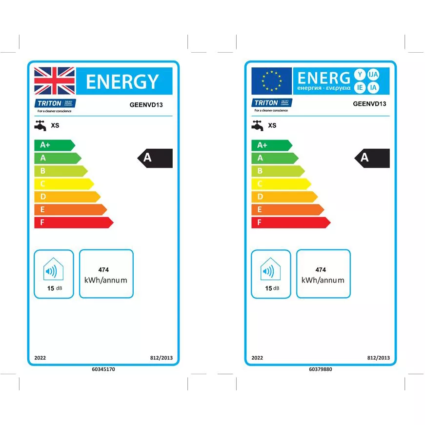 Triton ENVi®️Electric Shower With DuElec®️Shower Kit - Black Matte Black Shower 13 Triton ENVi®️Electric Shower With DuElec®️Shower Kit - Black Matte Black Shower - Image 11