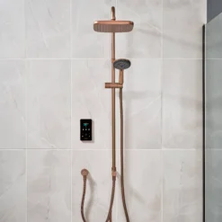 Triton ENVi®️Electric Shower With DuElec®️Shower Kit - Copper Shower -Crystal Bathware triton envi electric shower with duelec shower kit copper shower5012663158900 01i bq