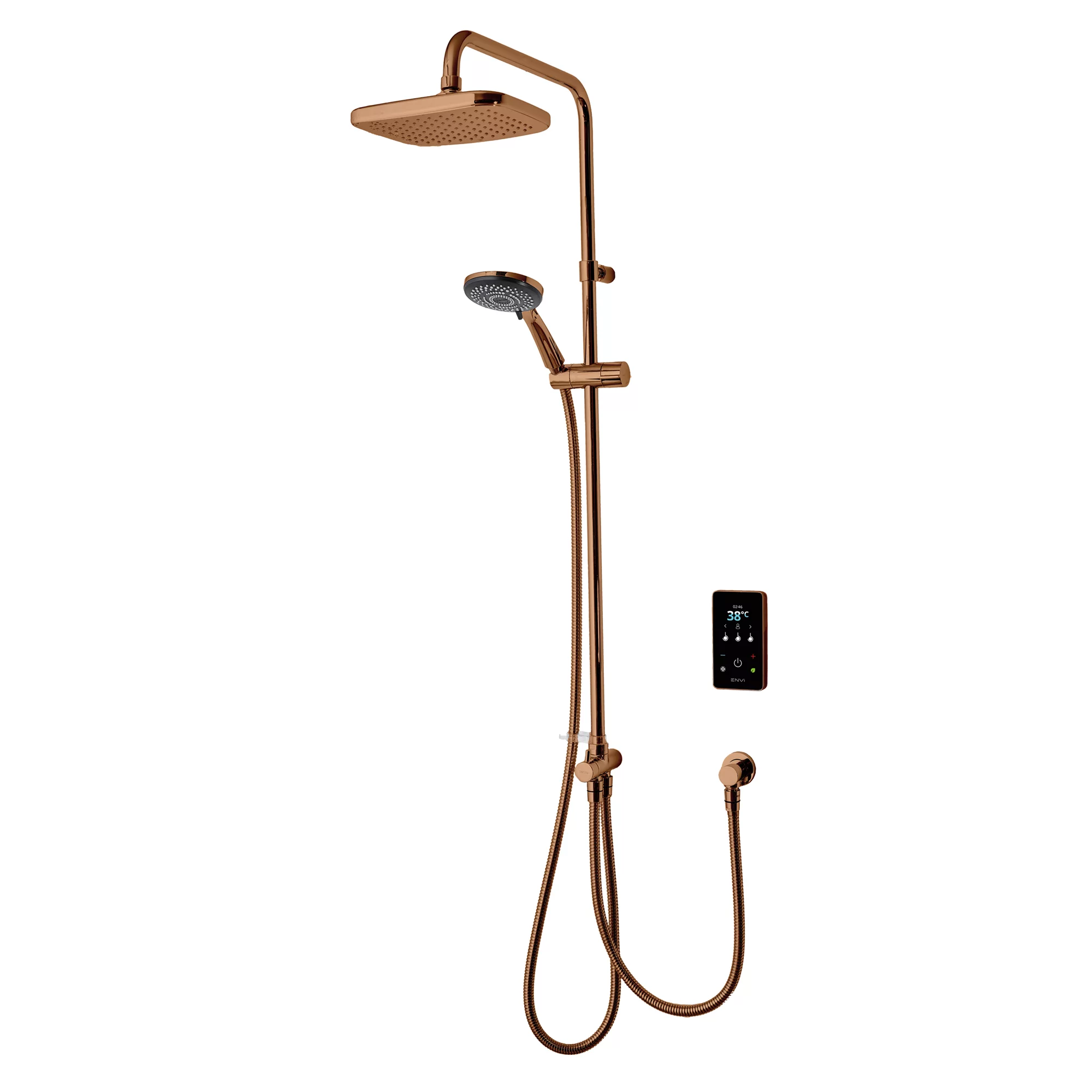 Triton ENVi®️Electric Shower With DuElec®️Shower Kit - Copper 3 Triton ENVi®️Electric Shower With DuElec®️Shower Kit - Copper