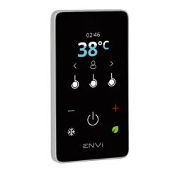 Triton ENVi®️Electric Shower With DuElec®️Shower Kit - Silver Effect Shower -Crystal Bathware triton envi electric shower with duelec shower kit silver effect shower5012663158726 04c bq