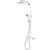 Triton Excellente Chrome Effect Rear Fed Shower -Crystal Bathware triton excellente chrome effect rear fed shower5012663016286 01c BQ