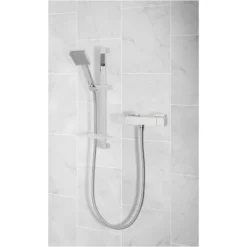 Triton Excellente Single-spray Pattern Chrome Effect Thermostatic Mixer Shower -Crystal Bathware triton excellente single spray pattern chrome effect thermostatic mixer shower5012663153424 01i BQ