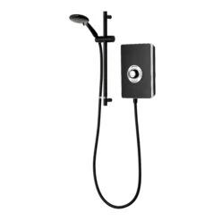 Triton Matt Black Manual Electric Shower, 8.5kW 10 Triton Matt Black Manual Electric Shower, 8.5kW -Crystal Bathware triton matt black manual electric shower 8 5kw5012663155381 02c bq