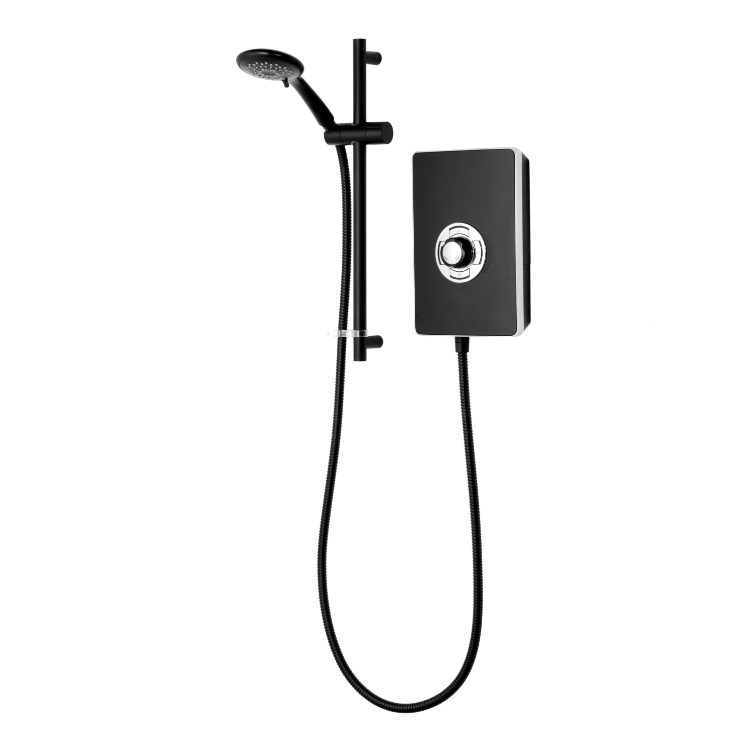 Triton Matt Black Manual Electric Shower, 8.5kW 4 Triton Matt Black Manual Electric Shower, 8.5kW - Image 2