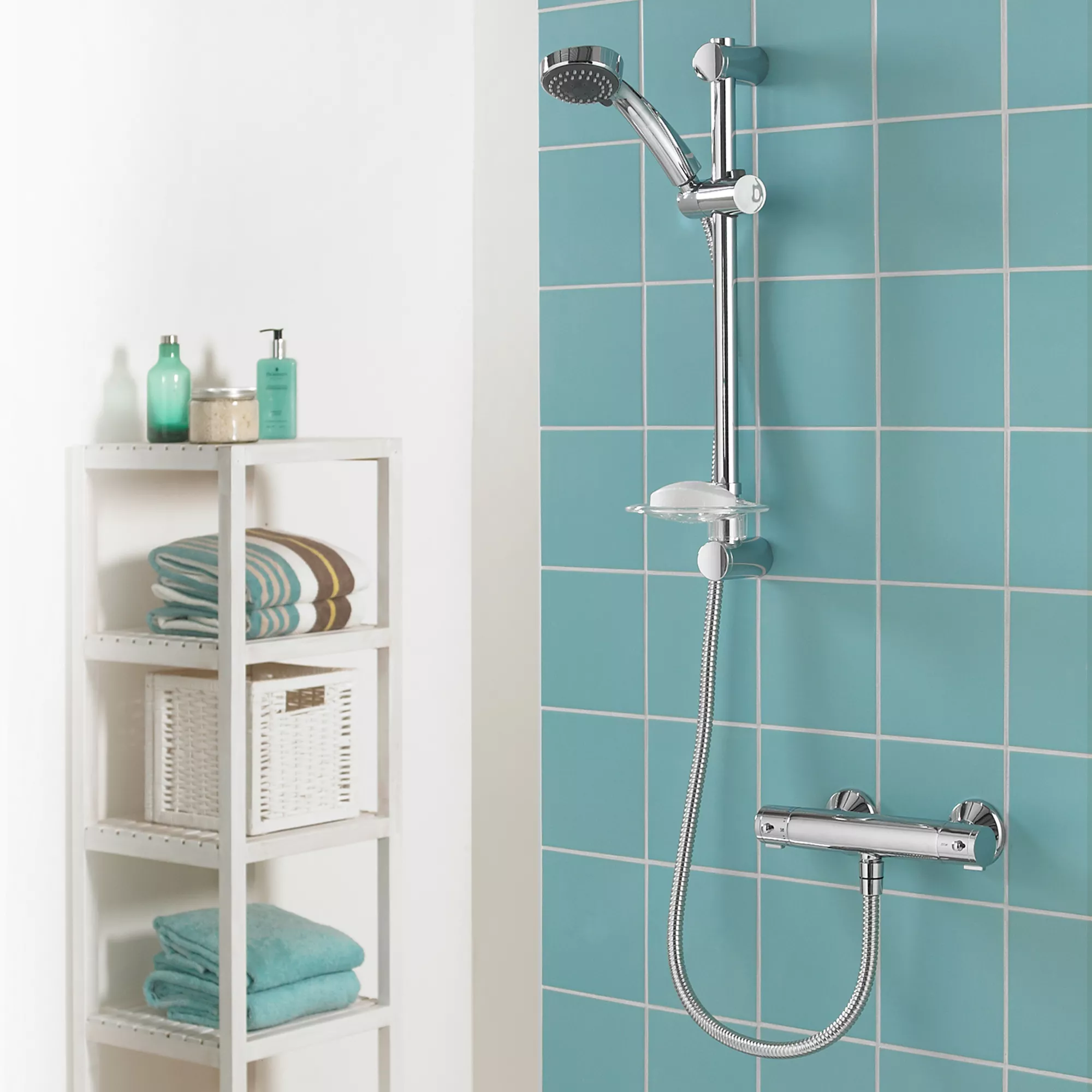 Triton Pirlo Dual Control Chrome Effect Exposed Thermostatic Shower Mixer 4 Triton Pirlo Dual Control Chrome Effect Exposed Thermostatic Shower Mixer - Image 2