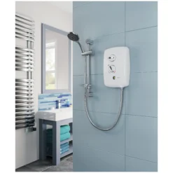 Triton T80 Easi-Fit+ White Electric Shower, 8.5kW -Crystal Bathware triton t80 easi fit white electric shower 8 5kw5012663150522 01i