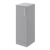 Veleka Gloss Grey Single Bathroom Cabinet (H)81cm (W)27.5cm 2 Veleka Gloss Grey Single Bathroom Cabinet (H)81cm (W)27.5cm -Crystal Bathware veleka gloss grey single bathroom cabinet h 81cm w 27 5cm5059340255507 01c