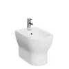 Vitra Koa Round White Floor-mounted Bidet -Crystal Bathware vitra koa round white floor mounted bidet8683124103165 01c bq