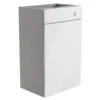 Westport Gloss White Freestanding Cabinet (W)495mm (H)820mm -Crystal Bathware westport gloss white freestanding cabinet w 495mm h 820mm5059340683775 03c bq