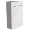 Westport Slim Gloss White Freestanding Toilet Cabinet (W)495mm (H)820mm 2 Westport Slim Gloss White Freestanding Toilet Cabinet (W)495mm (H)820mm -Crystal Bathware westport slim gloss white freestanding toilet cabinet w 495mm h 820mm5059340683577 03c bq